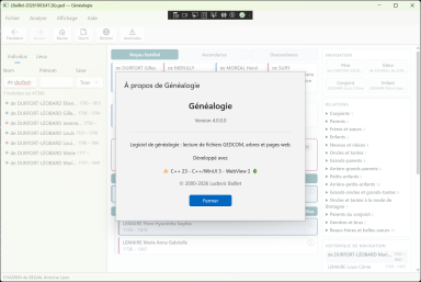 Logiciel Génialogie - À propos - Cliquez pour agrandir